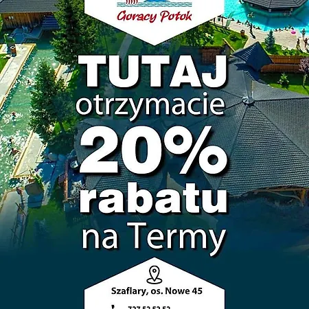 Dworek Nad Jalowcami Z Jacuzzi Szálloda Szaflary
